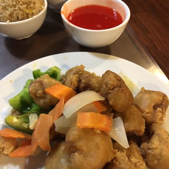 Phoenix Palace - Sweet and sour pork. Fried rice - Chinese Near Me - El Paso, Texas