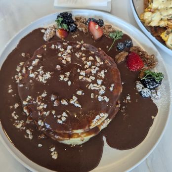 Taste & Glory - Nutella Bomb Pancakes - Breakfast & Brunch Near Me - San Mateo, California Taste & Glory - Nutella Bomb Pancakes - Breakfast & Brunch Near Me - San Mateo, California