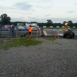 Richmond Dragway - You can get near the starting lights and feel the power