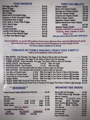 Menu photo 1 Budget Cafe San Luis Obispo, CA Menu photo 1 Budget Cafe San Luis Obispo, CA