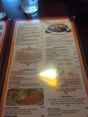 Menu photo 7 Mariachi De Oro Mexican Grill Medina, NY
