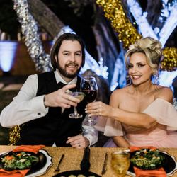Wheat and Fire Food Catering - Family style is a great way to share the special wedding day