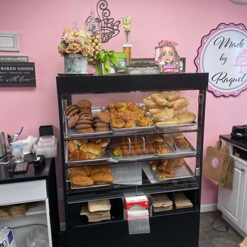 Made by Raquel - a display case of baked goods - Bakeries Near Me - Perth Amboy, New Jersey