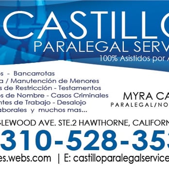 Castillo's Paralegal Services - Divorce & Family Law Near Me - Hawthorne, California Castillo's Paralegal Services - Divorce & Family Law Near Me - Hawthorne, California