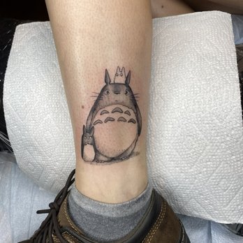 Homesick Tattoo Studio & Gallery - Totoro tattoo by Angel - Tattoo Near Me - Oviedo, Florida