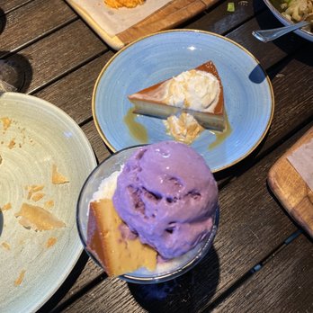 Avenida Restaurant - Milky Ice Halo Halo and Leche Flan - Filipino Near Me - San Mateo, California