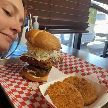Katsu Burger - 1/2 the size of my head (Godzilla) - Japanese Near Me - Bellevue, Washington