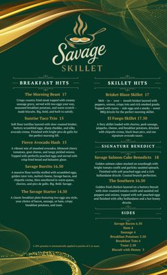Menu photo 6 Savage Skillet Bokeelia, FL