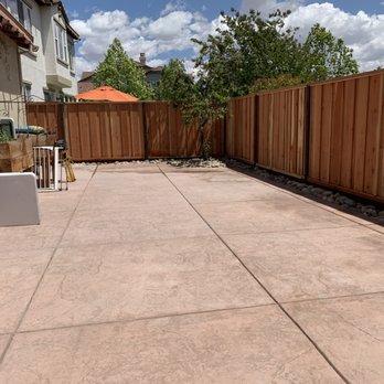 Milo Landscaping - Complete with river rocks around border of concrete - Landscaping Near Me - Antioch, California Milo Landscaping - Complete with river rocks around border of concrete - Landscaping Near Me - Antioch, California