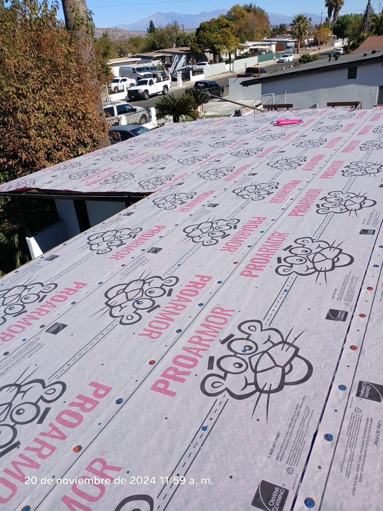 Slide of PEY roofing