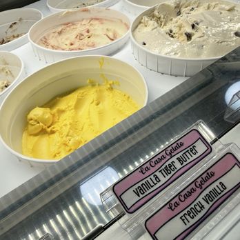La Casa Gelato - Vanilla tiger butter - Ice Cream & Frozen Yogurt Near Me - Vancouver, British Columbia La Casa Gelato - Vanilla tiger butter - Ice Cream & Frozen Yogurt Near Me - Vancouver, British Columbia