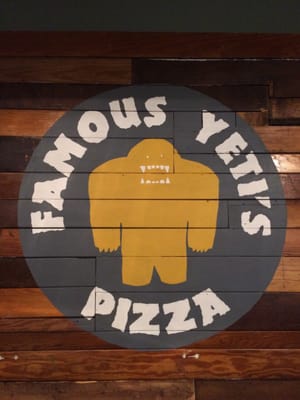 Famous Yeti's Pizza by null