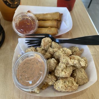 Bee Happy Boba Tea - Firecracker shrimp and popcorn chicken - Bubble Tea Near Me - Peoria, Arizona Bee Happy Boba Tea - Firecracker shrimp and popcorn chicken - Bubble Tea Near Me - Peoria, Arizona