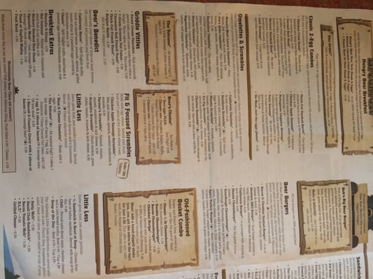 Menu photo 8 Black Bear Diner Los Banos Los Banos, CA Menu photo 8 Black Bear Diner Los Banos Los Banos, CA