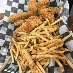 Tionesta Seldom Inn - Chicken tenders and fries
