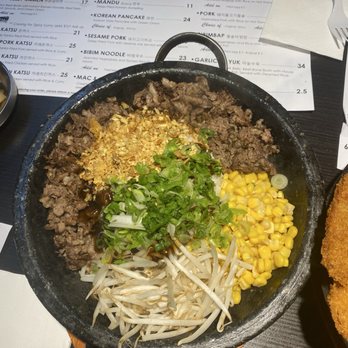 Dawa Kitchen - BEEF BELLY 우삼겹돌솥 - Korean Near Me - Garden grove, California