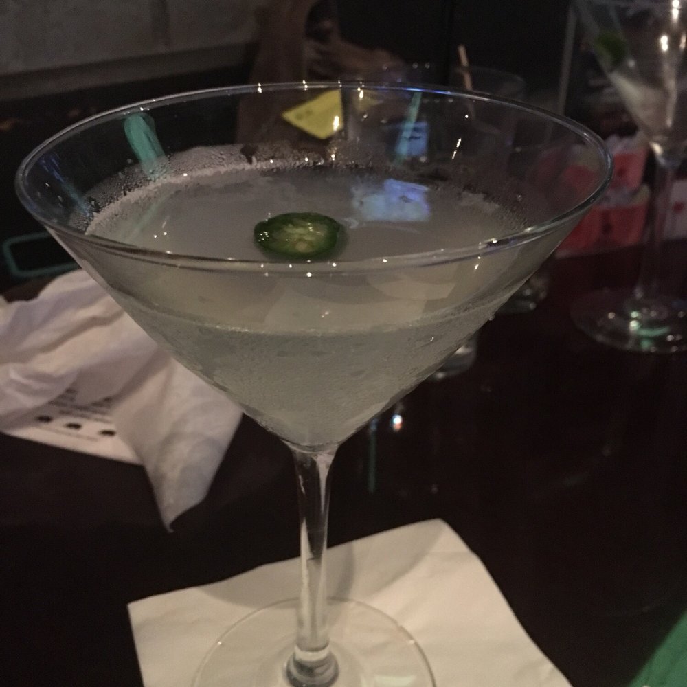 The Tipsy Boar - Green Chile Gimlet - New American Near Me - Hollywood, Florida The Tipsy Boar - Green Chile Gimlet - New American Near Me - Hollywood, Florida