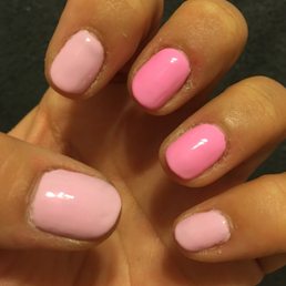 Look at how terrible my cuticles look.... and might I add I took a long shower tonight so the excess on my skin came off a bit....