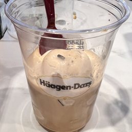 Java chip affogato Java chip affogato