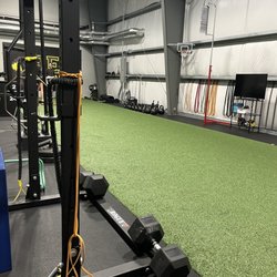 Physical Education - Lane for sprints, sled drags and other footwork.
