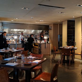 Blue Duck Tavern - Dining room with kitchen view - New American Near Me - Washington, DC, District of Columbia