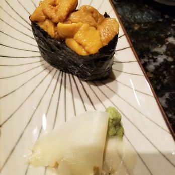 Fuji Sushi - Uni / sea urchin. Sweet oceany flavor. Dessert! - Sushi Bars Near Me - Seattle, Washington Fuji Sushi - Uni / sea urchin. Sweet oceany flavor. Dessert! - Sushi Bars Near Me - Seattle, Washington