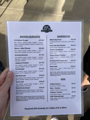 Menu photo 6 JJ’s Tavern + Grill Ankeny, IA