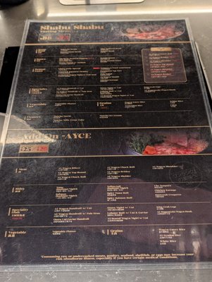 Menu photo 1 Wagyu Master San Jose, CA