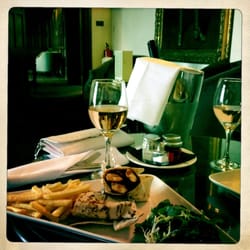 Nutfield Priory Hotel & Spa - Chicken wrap in bar area