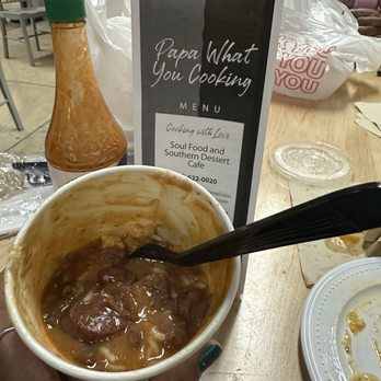 Papa What You Cooking - Red beans and rice - Bakeries Near Me - Reno, Nevada