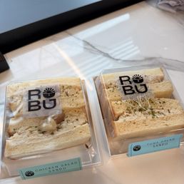 Chicken Salad Sando, Tuna Salad Sando
