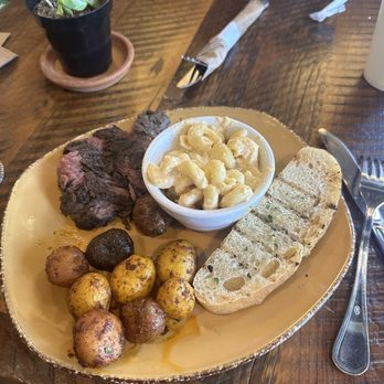 Urban Plates - Grilled Grass Fed Steak, Macaroni & Cheese, Chipotle Garlic Roasted Marble Potatoes - Salad Near Me - Pasadena, California Urban Plates - Grilled Grass Fed Steak, Macaroni & Cheese, Chipotle Garlic Roasted Marble Potatoes - Salad Near Me - Pasadena, California