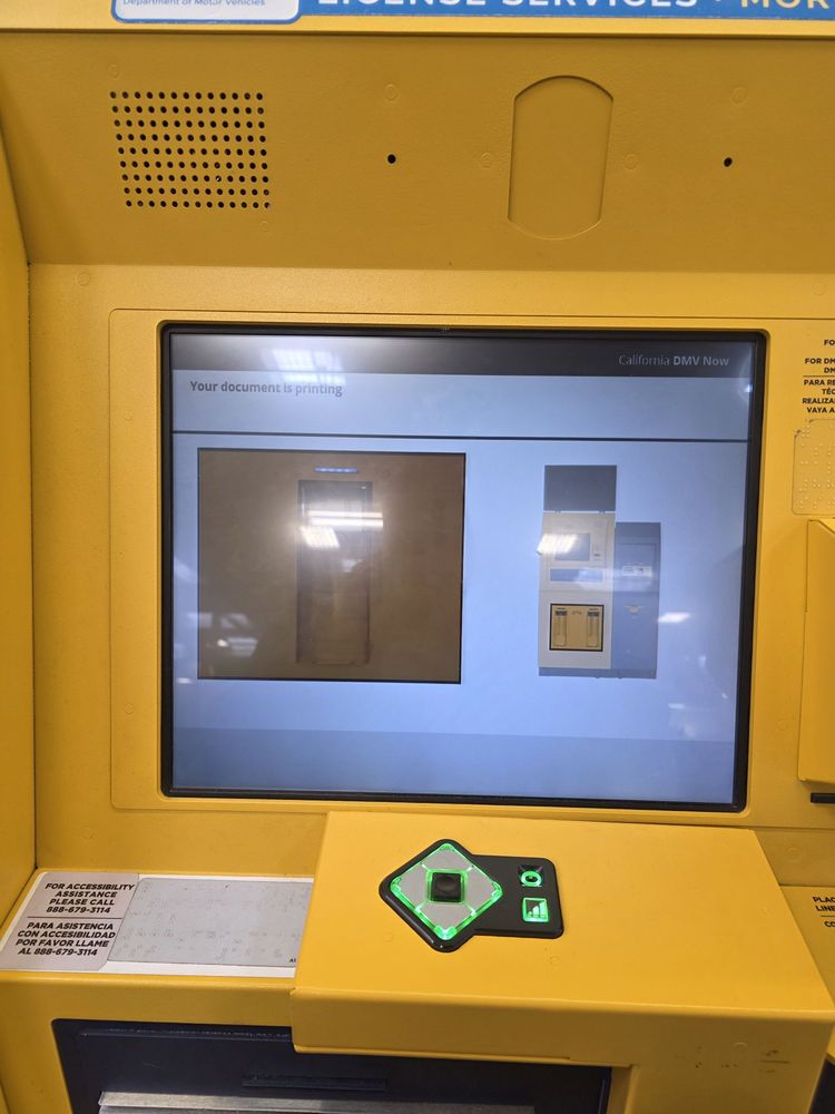 CA DMV kiosk - social services organization in San Diego, CA