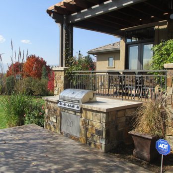Garden Art Landscaping - Outdoor Natural Gas Grill with Hardscape Area Natural Rock - Landscape Architects or Designers Near Me Garden Art Landscaping - Outdoor Natural Gas Grill with Hardscape Area Natural Rock - Landscape Architects or Designers Near Me