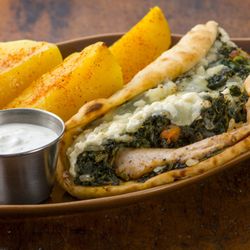 Niko Niko's - Spinach chicken pita