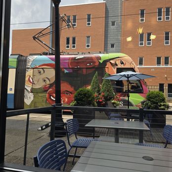 Milkman - Street view from our booth - Burgers Near Me - Cincinnati, Ohio