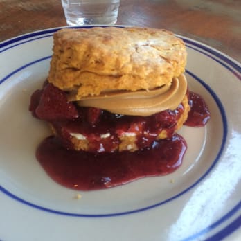 Handsome Biscuit - Glorious! Peanut butter, jelly and butter. Creamy and delicious! - Breakfast & Brunch Near Me - Norfolk, Virginia Handsome Biscuit - Glorious! Peanut butter, jelly and butter. Creamy and delicious! - Breakfast & Brunch Near Me - Norfolk, Virginia