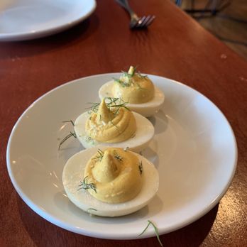 The Diplomat - Pickled deviled eggs - New American Near Me - Milwaukee, Wisconsin The Diplomat - Pickled deviled eggs - New American Near Me - Milwaukee, Wisconsin