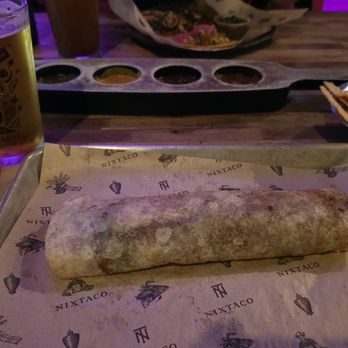 Nixtaco - Chicharron burrito and Pliny the Elder - Mexican Near Me - Roseville, California Nixtaco - Chicharron burrito and Pliny the Elder - Mexican Near Me - Roseville, California