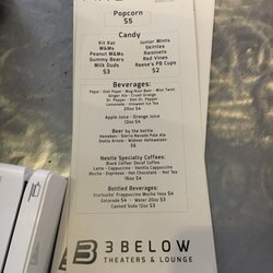 Limited menu during Cinequest
