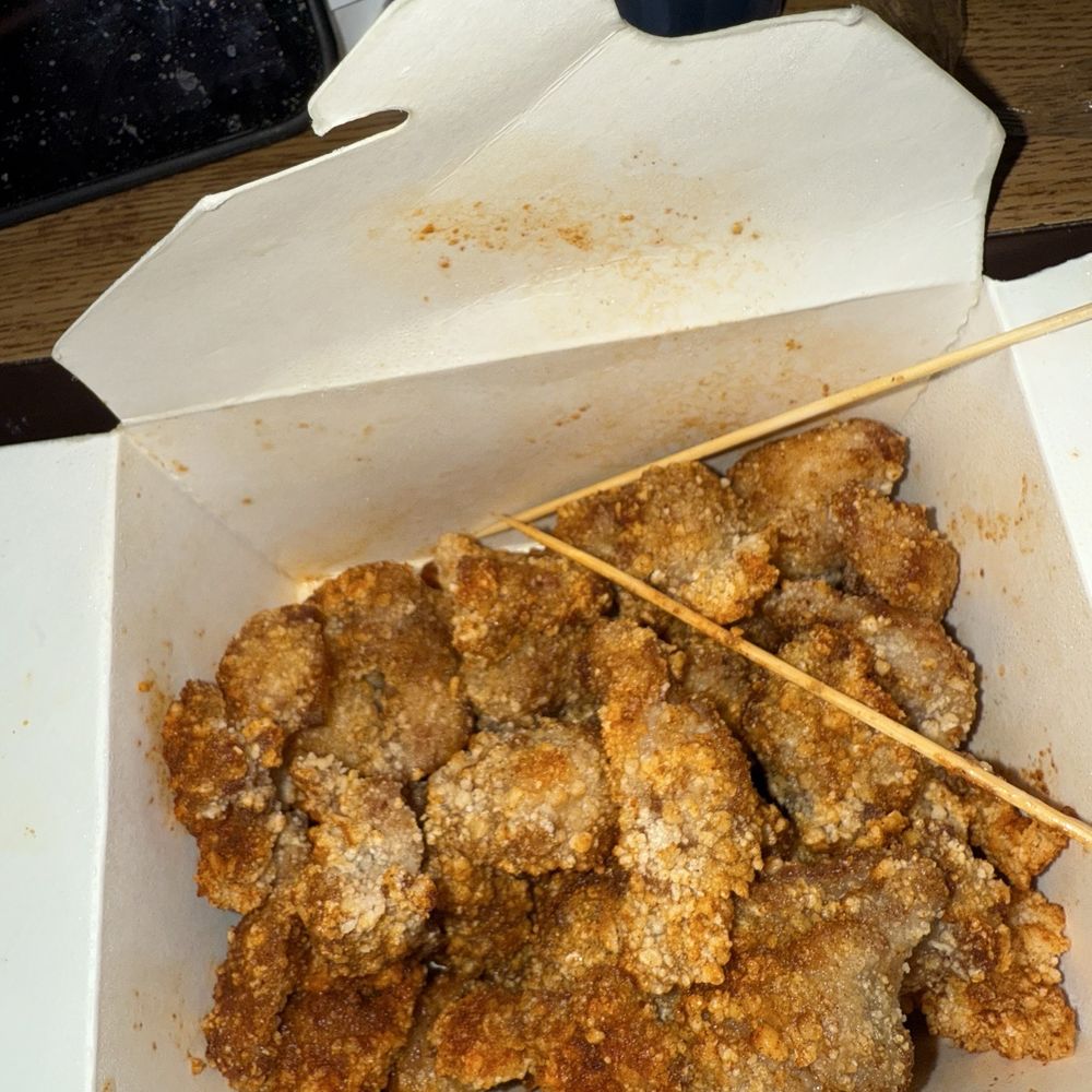 Popcorn chicken spicy Popcorn chicken spicy