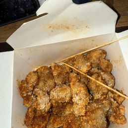 Popcorn chicken spicy Popcorn chicken spicy