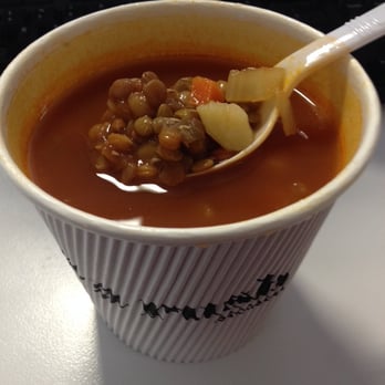 In a Rush - Vegan soup (veggies and lentils) - Coffee & Tea Near Me - Melbourne, VIC