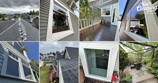 Showcase of all my different type of jobs I do - One Company. Every Surface. Fully Cleaned.
At Kos Cleaning Services, we specialize in complete exterior care for your home. From crystal-clear windows to clean gutters, fresh rooftops, and spotless patios—our team delivers high-quality, reliable results every time.
Services We Offer:
• Window cleaning – including glass, frames, seals, tracks, and corners
• Gutter cleaning – full removal of debris for optimal drainage
• Roof cleaning – clearing moss and buildup to protect your investment
• Pressure washing – restoring driveways, patios, decks, and more
We’re thorough, dependable, and committed to detail—because at Kos Cleaning Services, we don’t cut corners, we clean them.
📍 Serving the Puget Sound Area
📞 Call or text Kevin: 253-269-2103
📧 koscleaningservices@gmail.com Showcase of all my different type of jobs I do - One Company. Every Surface. Fully Cleaned.
At Kos Cleaning Services, we specialize in complete exterior care for your home. From crystal-clear windows to clean gutters, fresh rooftops, and spotless patios—our team delivers high-quality, reliable results every time.
Services We Offer:
• Window cleaning – including glass, frames, seals, tracks, and corners
• Gutter cleaning – full removal of debris for optimal drainage
• Roof cleaning – clearing moss and buildup to protect your investment
• Pressure washing – restoring driveways, patios, decks, and more
We’re thorough, dependable, and committed to detail—because at Kos Cleaning Services, we don’t cut corners, we clean them.
📍 Serving the Puget Sound Area
📞 Call or text Kevin: 253-269-2103
📧 koscleaningservices@gmail.com