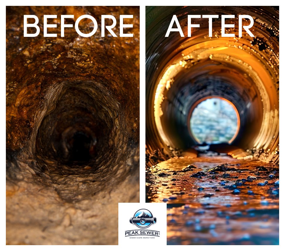 Slide of Peak Sewer
