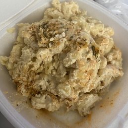 Mac & chz - good but not great. Very creamy