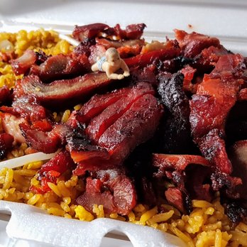 Lee Garden Chinese Restaurant - Boneless BBQ Ribs over Pork Fried Rice. Ended up as a Super Pork Fried Rice. - Chinese Near Me - Brooklyn, New York Lee Garden Chinese Restaurant - Boneless BBQ Ribs over Pork Fried Rice. Ended up as a Super Pork Fried Rice. - Chinese Near Me - Brooklyn, New York