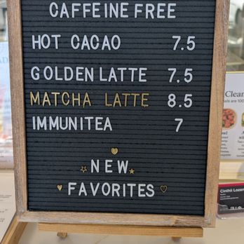 Organica Juice Bar - Features menu on the counter - Juice Bars & Smoothies Near Me - Montebello, California Organica Juice Bar - Features menu on the counter - Juice Bars & Smoothies Near Me - Montebello, California