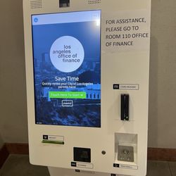 City of Los Angeles - Office of Finance - Kiosk