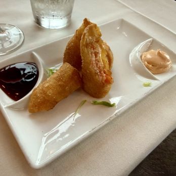 M Waterfront Grille - Shrimp and Crab Spring Rolls - New American Near Me - Naples, Florida